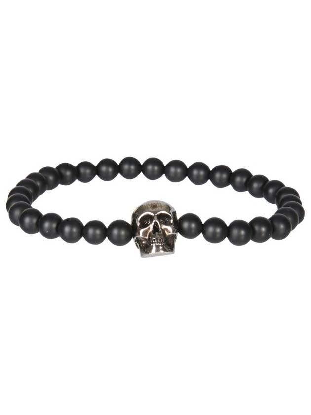 Skull Bracelet Black - ALEXANDER MCQUEEN - BALAAN 3