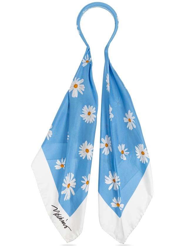 Moschino Headband With Scarf, Women's, Blue - MOSCHINO - BALAAN 4