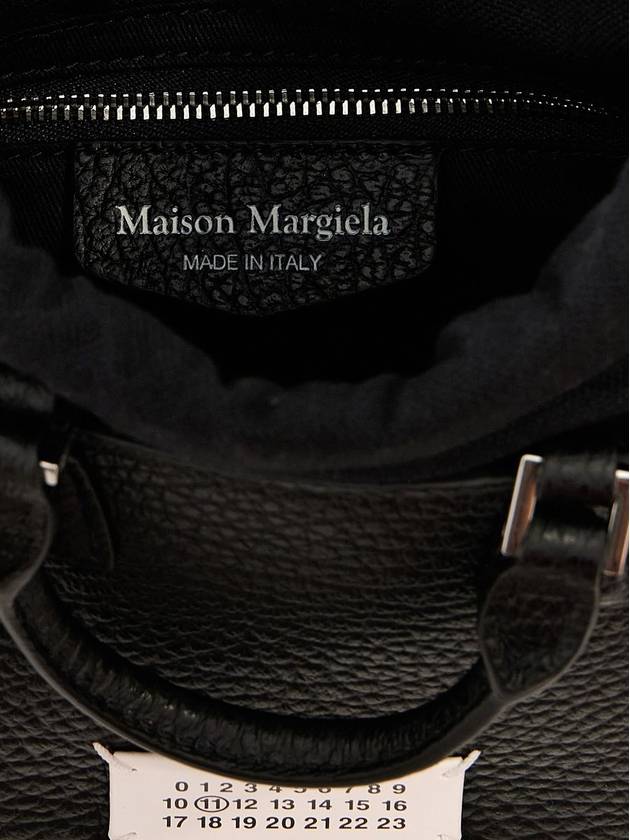 Horizontal Leather Shoulder Bag Black - MAISON MARGIELA - BALAAN 5