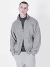 Heavy Knit Two way Zip up Gray - CHANCE'S NOI - BALAAN 2