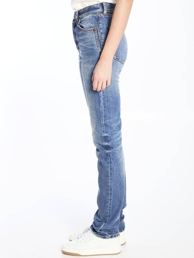 90's Slim Jeans Blue Denim - SAINT LAURENT - BALAAN 4