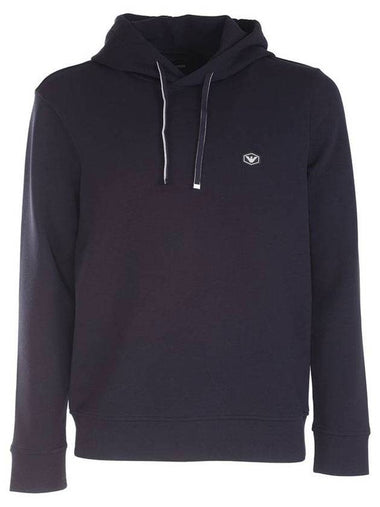 Men's Logo Hood Navy - EMPORIO ARMANI - BALAAN 1