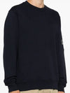 Diagonal Raised Fleece Lens Sweatshirt Purple - CP COMPANY - BALAAN 4