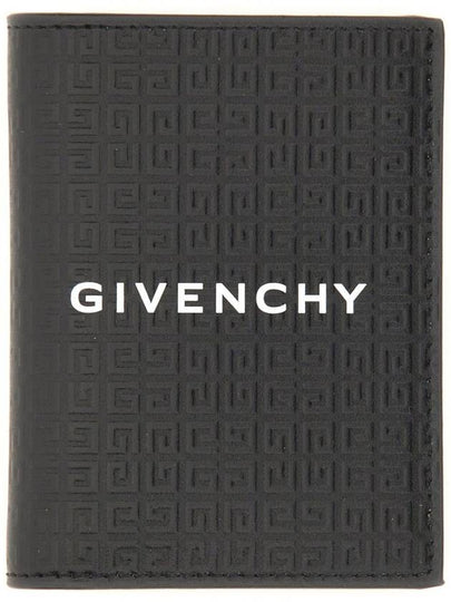 6CC Embossed Logo Card Wallet Black - GIVENCHY - BALAAN 2