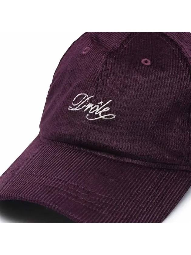 Drold Monsieur Unisex La Casquette Ball Cap Wine CP134 CO076 WN - DROLE DE MONSIEUR - BALAAN 4