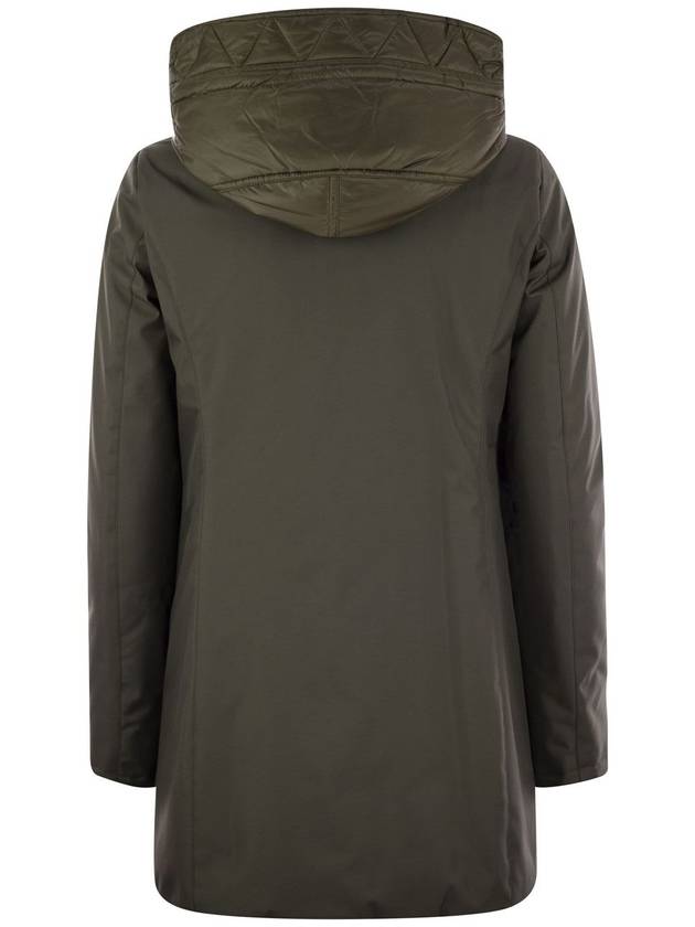 Toggle coat in technical gabardine - FAY - BALAAN 2