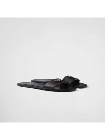 leather slides 1XX355070F0002 - PRADA - BALAAN 1