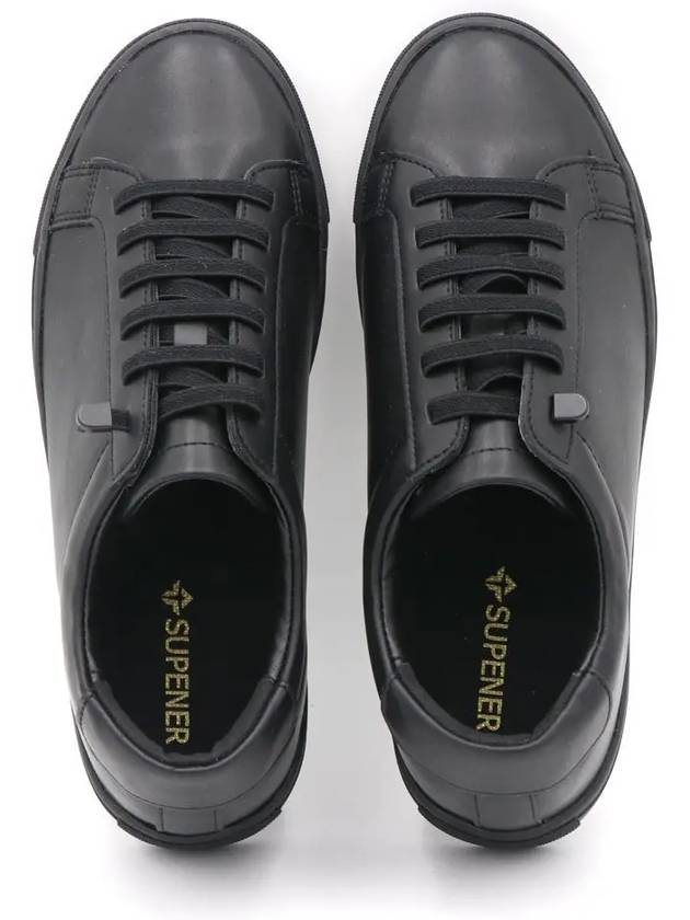 Basic Low Top Sneakers Black - SUPENER - BALAAN 5