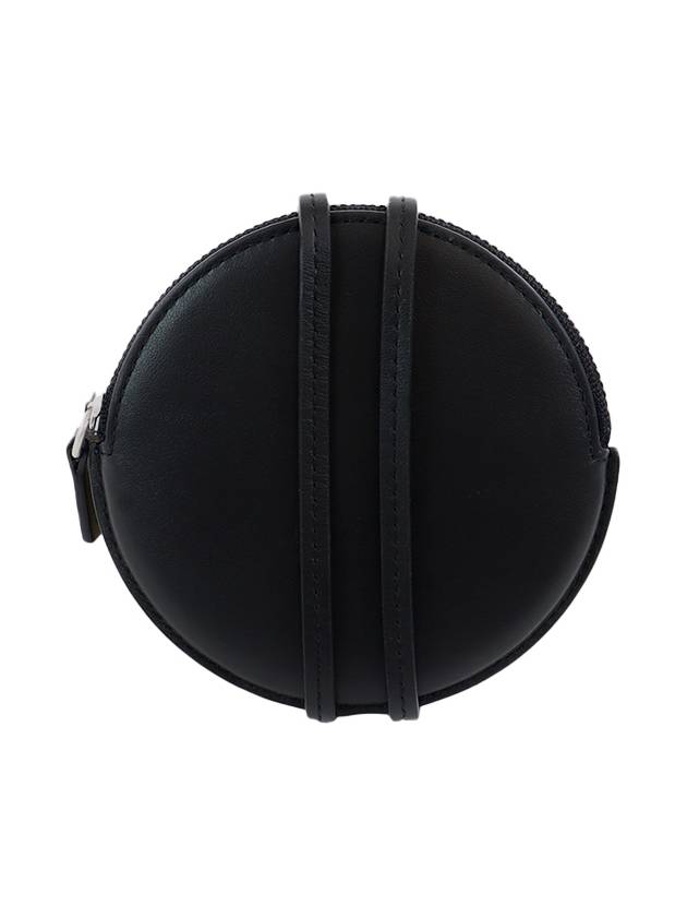 Le Pitchou Circle Neck Pouch Bag Black - JACQUEMUS - BALAAN 3