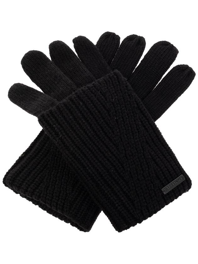 AllSaints Gloves With Logo, Women's, Black - ALLSAINTS - BALAAN 1