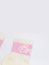 Golf Stripe Socks Pink - BREMI - BALAAN 3