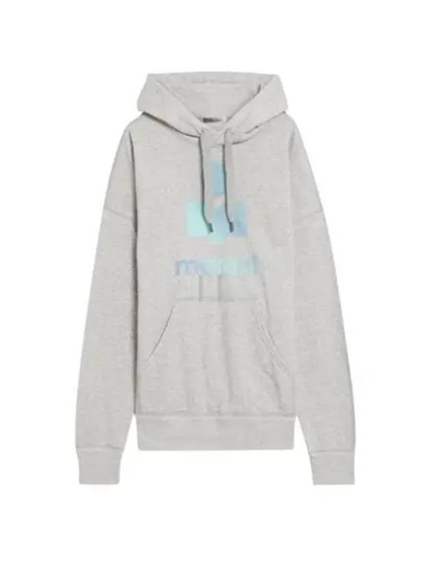 Miley Big Logo Hoodie Grey - ISABEL MARANT - BALAAN 2