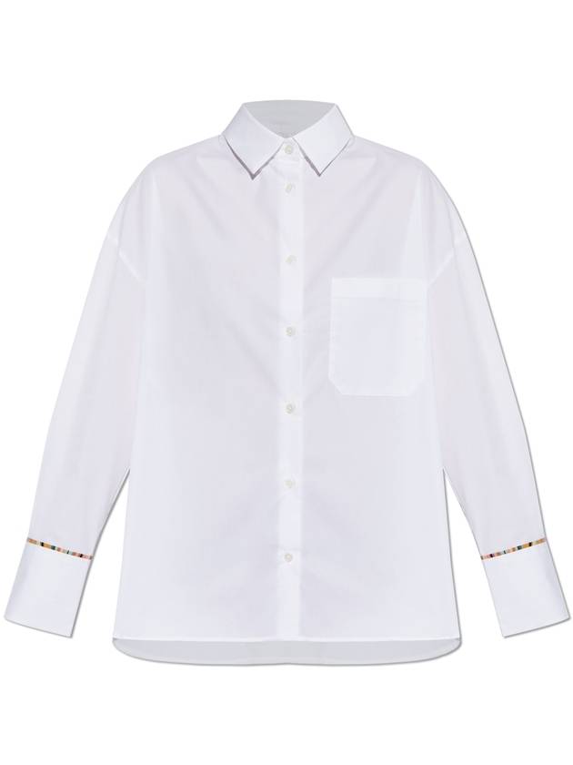 PS Paul Smith Shirt With Pocket, Women's, White - PAUL SMITH - BALAAN 1