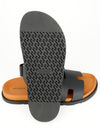 Chypre Calfskin Sandals Black - HERMES - BALAAN 7