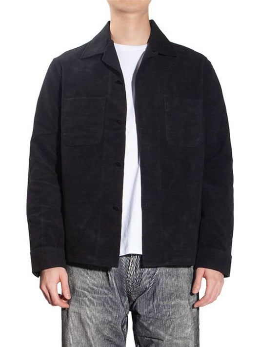 Moleskine Heusen Oversized Long Sleeve Shirt Black - OUR LEGACY - BALAAN 2