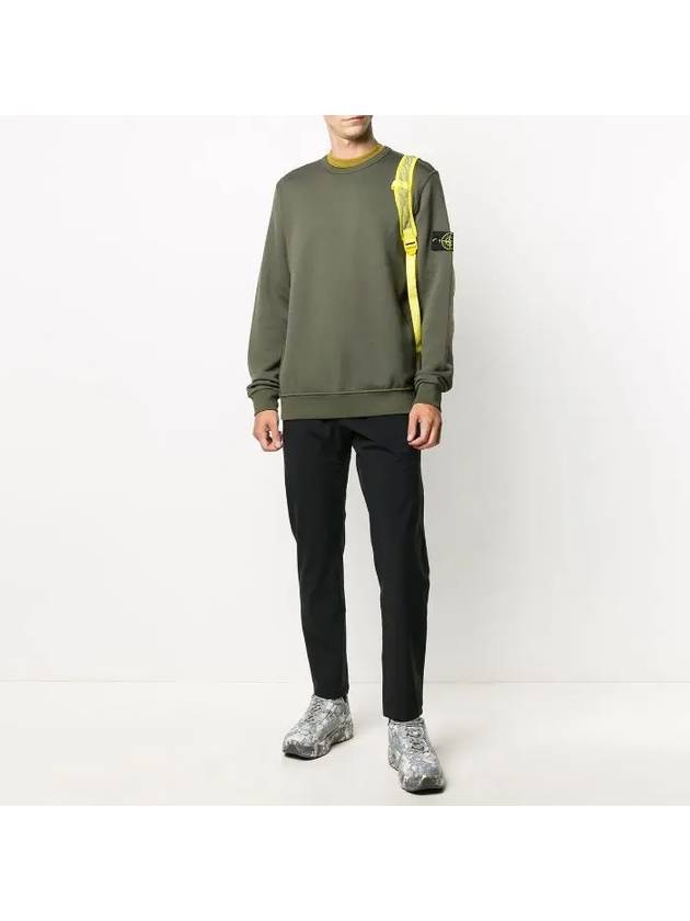 Wappen Patch Sweatshirt Dark Green - STONE ISLAND - BALAAN 4