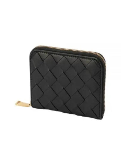 Intrecciato Zipped Coin Wallet Dark Green - BOTTEGA VENETA - BALAAN 2