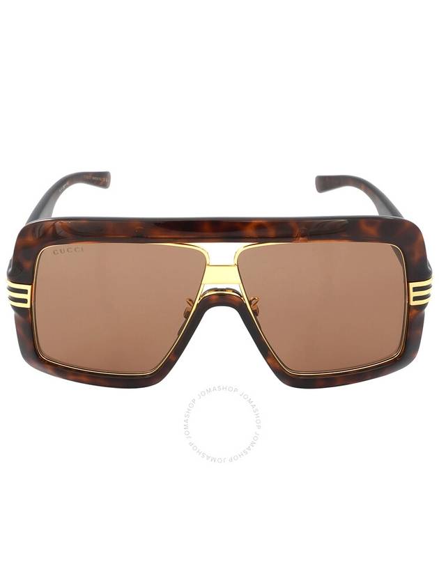 Eyewear Oversized Frame Tinted Sunglasses - GUCCI - BALAAN 2