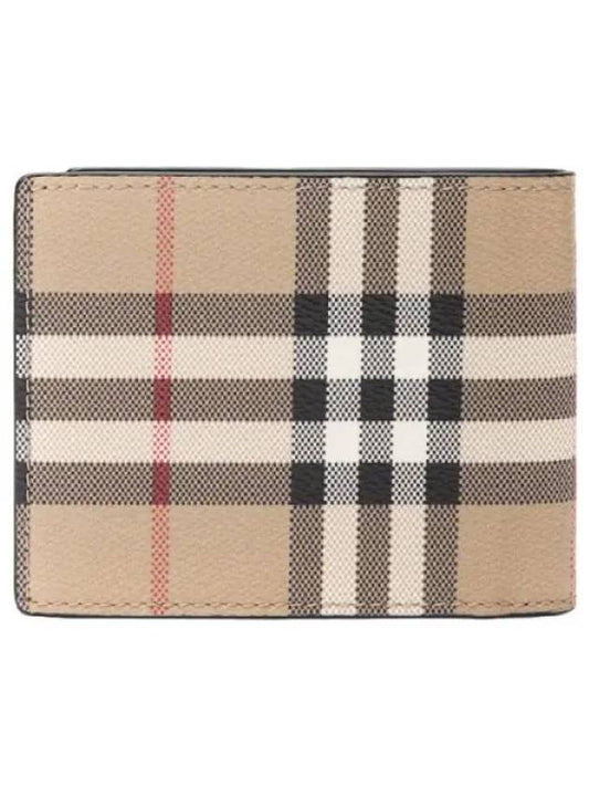 Check slim half wallet men - BURBERRY - BALAAN 1