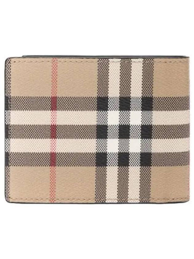 Check slim bifold wallet - BURBERRY - BALAAN 1