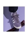 Gazelle 85 Stripe Low Top Sneakers Purple - ADIDAS - BALAAN 8