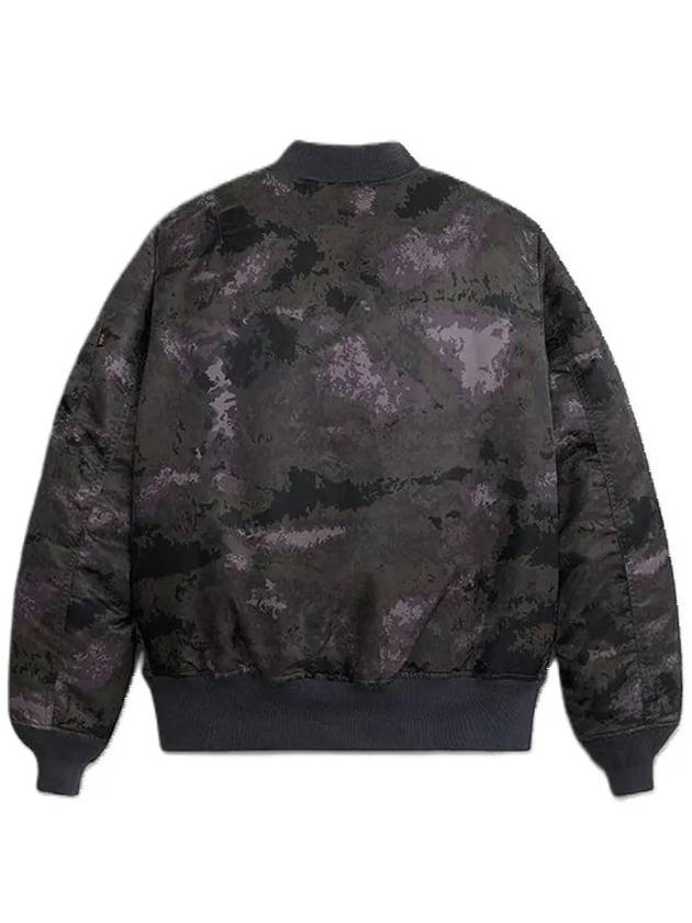 MA 1 Mode Flight Jacket MJM53504C1 BLACK BLUR CAMO - ALPHA INDUSTRIES - BALAAN 2