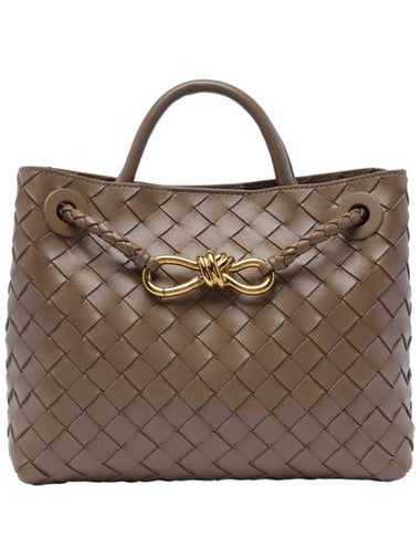 Andiamo small tote bag brown - BOTTEGA VENETA - BALAAN 1