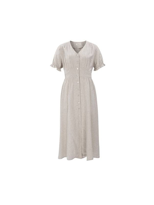 Vintage Silhouette Button Dress - NARU KANG - BALAAN 2