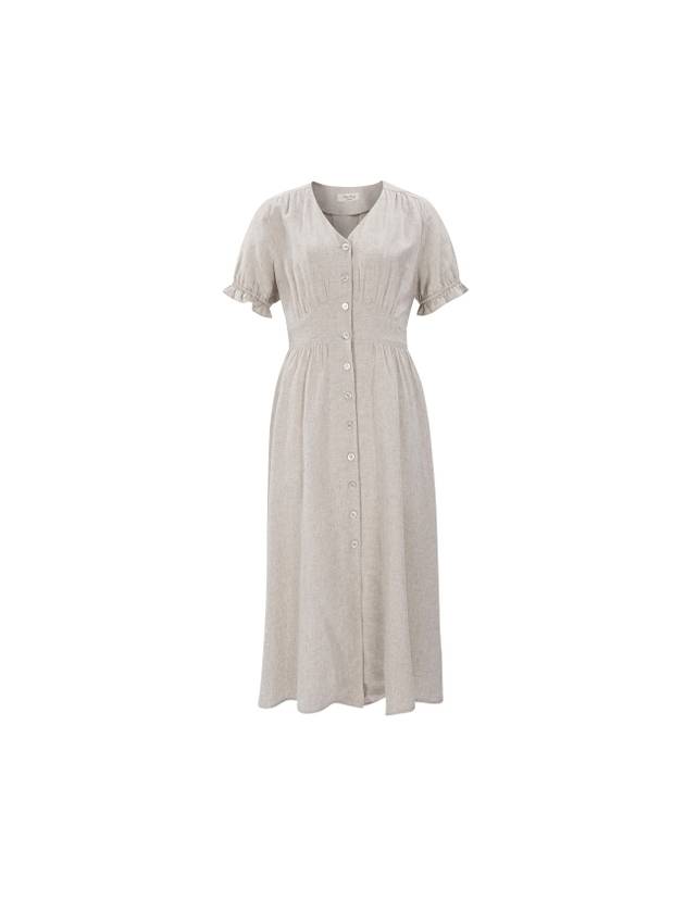 Vintage Silhouette Button Dress - NARU KANG - BALAAN 1