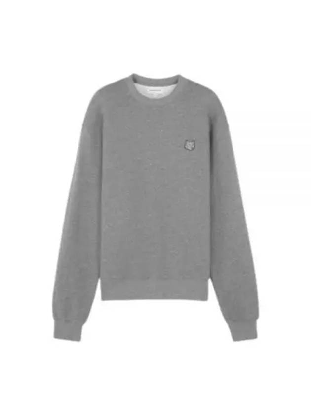 Bold Fox Head Cotton Sweatshirt Grey - MAISON KITSUNE - BALAAN 2