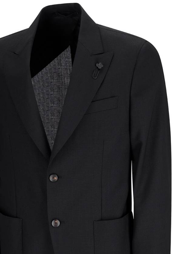 SINGLE-BREASTED SUIT IN COOL WOOL - RVR LARDINI - BALAAN 6