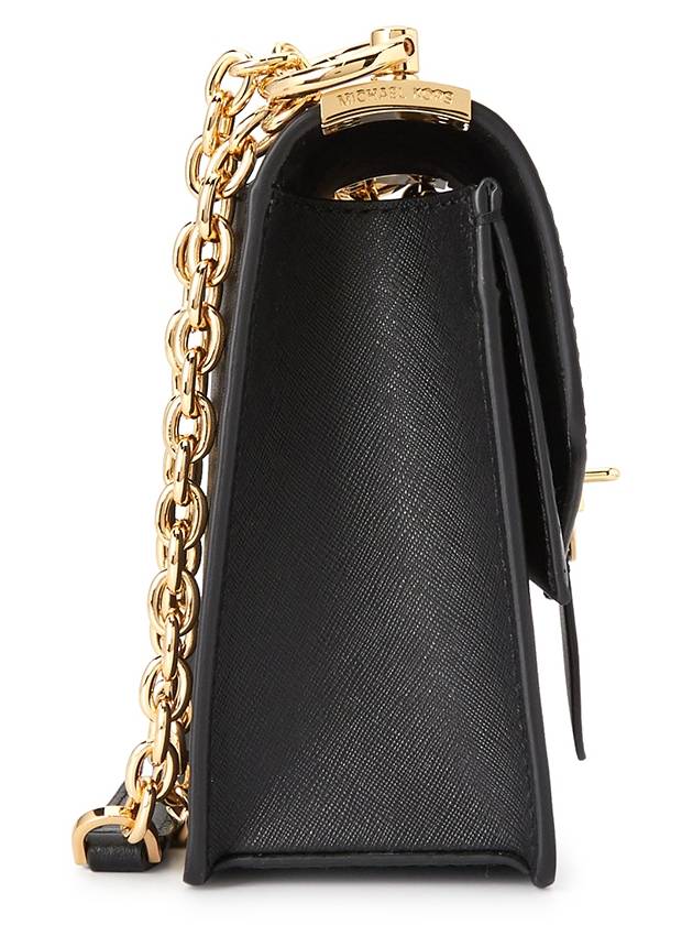 Greenwich Small Crossbody 32S1GGRC0L BLACK Women's Chain Shoulder Bag - MICHAEL KORS - BALAAN 3