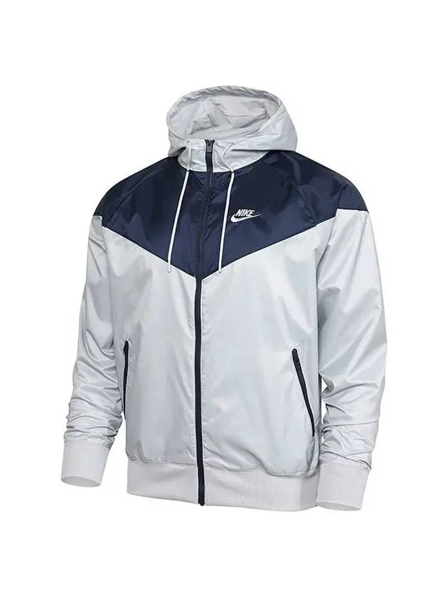 Sportswear Windrunner Hoodie Track Jacket Cool Grey - NIKE - BALAAN 5