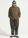 flannel work shirt khaki - BOOVOOM - BALAAN 3