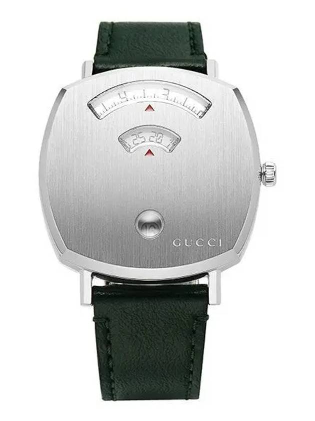 Grip Leather Watch Green - GUCCI - BALAAN 2