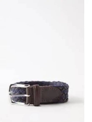 Braided leather cotton belt multi 1236759 - POLO RALPH LAUREN - BALAAN 1