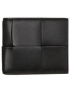 Intrecciato Leather Half Wallet Fondant - BOTTEGA VENETA - BALAAN 2