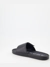 Velcro Slide Flat Slippers Black - GIVENCHY - BALAAN 4