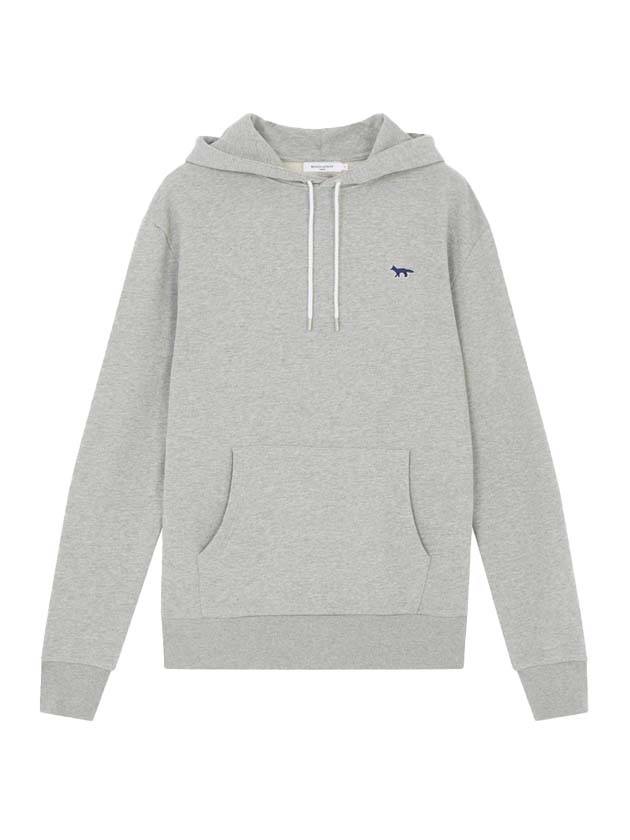 Navy Fox Patch Classic Hood Gray - MAISON KITSUNE - 1