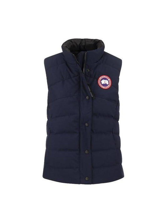 Freestyle Quilted Padding Vest Atlantic Navy - CANADA GOOSE - BALAAN 1