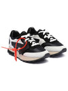 Arrow HG Runner Low Top Sneakers Black White - OFF WHITE - BALAAN 3