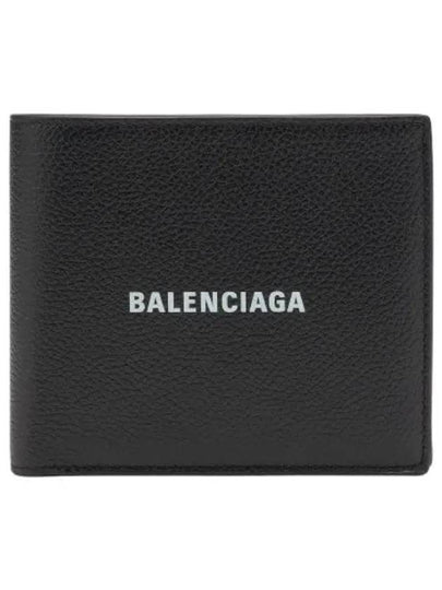 Logo Print Half Wallet Black - BALENCIAGA - BALAAN 2