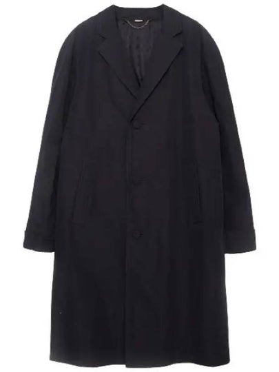 Cotton Poplin Single Coat Black - GUCCI - BALAAN 2