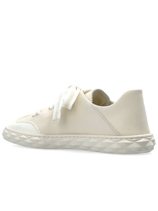 Jimmy Choo Sneakers Diamond, Women's, Cream - JIMMY CHOO - BALAAN 5