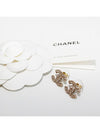 Women's CC Logo Pearl Pearl Earrings Gold - CHANEL - BALAAN 4