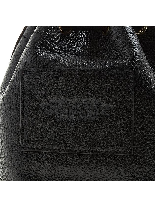 The Leather Bucket Bag Black - MARC JACOBS - BALAAN 11