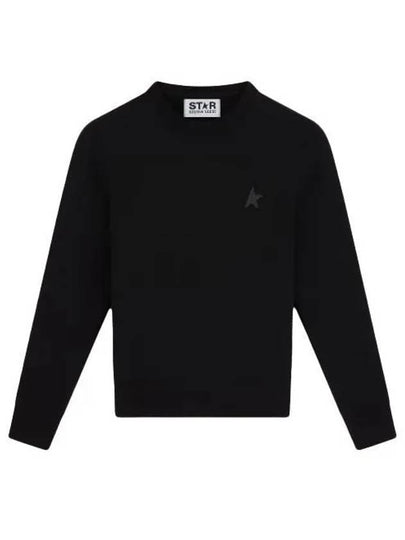 Star Logo Sweatshirt Black - GOLDEN GOOSE - BALAAN 2