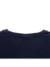 Fox Head Patch Classic Short Sleeve T-Shirt Ink Blue - MAISON KITSUNE - BALAAN 7