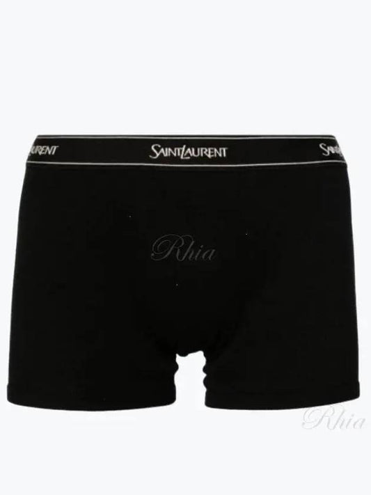 Cotton Panties Black - SAINT LAURENT - BALAAN 2