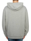 Milo Logo Cotton Hoodie Grey - A.P.C. - BALAAN 4